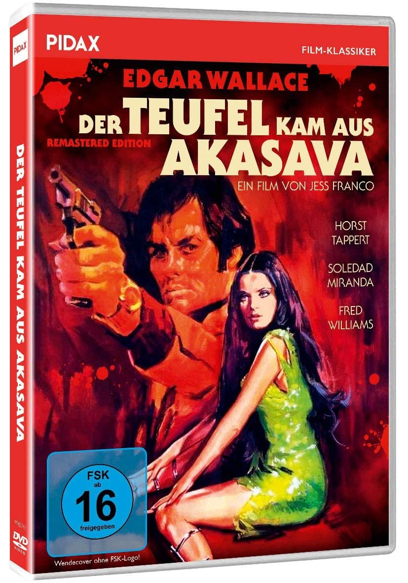 Edgar Wallace: Der Teufel kam aus Akasava - Remastered Edition - Deutscher Abenteuer-Thriller aus den 70er (Pidax Film-Klassiker) Movies