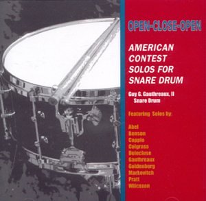 Open-Close-Open: American Contest Solos for Snare Drum Classical