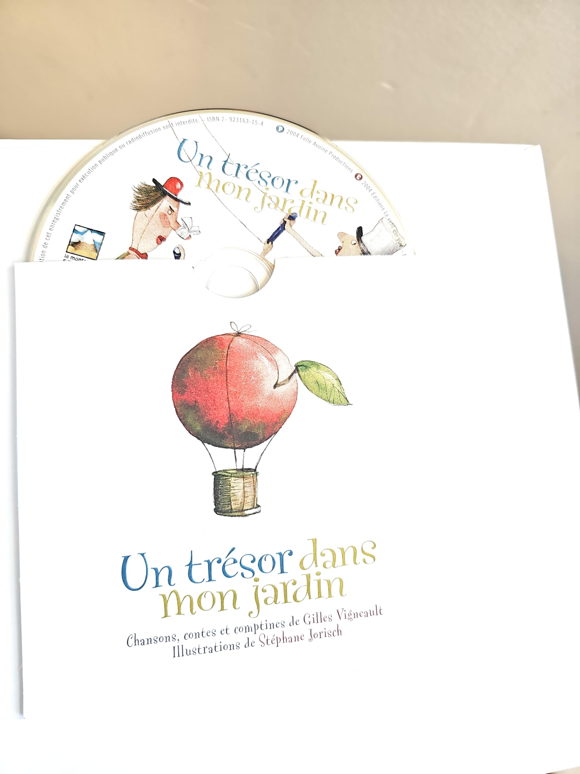 Un tresor dans mon jardin - chansons & comptines illustrations : stephane jorisc Children & Young People