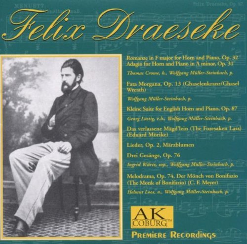 Romanze in F Major op. 32 / Adagio in A minor, op. 31 / Fata Morgana op. 13 / Kleine Suite für Englischhorn und Klavier op. 87 / Märzblumen op. 2 / Drei Gesänge op. 76 / Der Mönch von Bonifazio op. 74 Classical