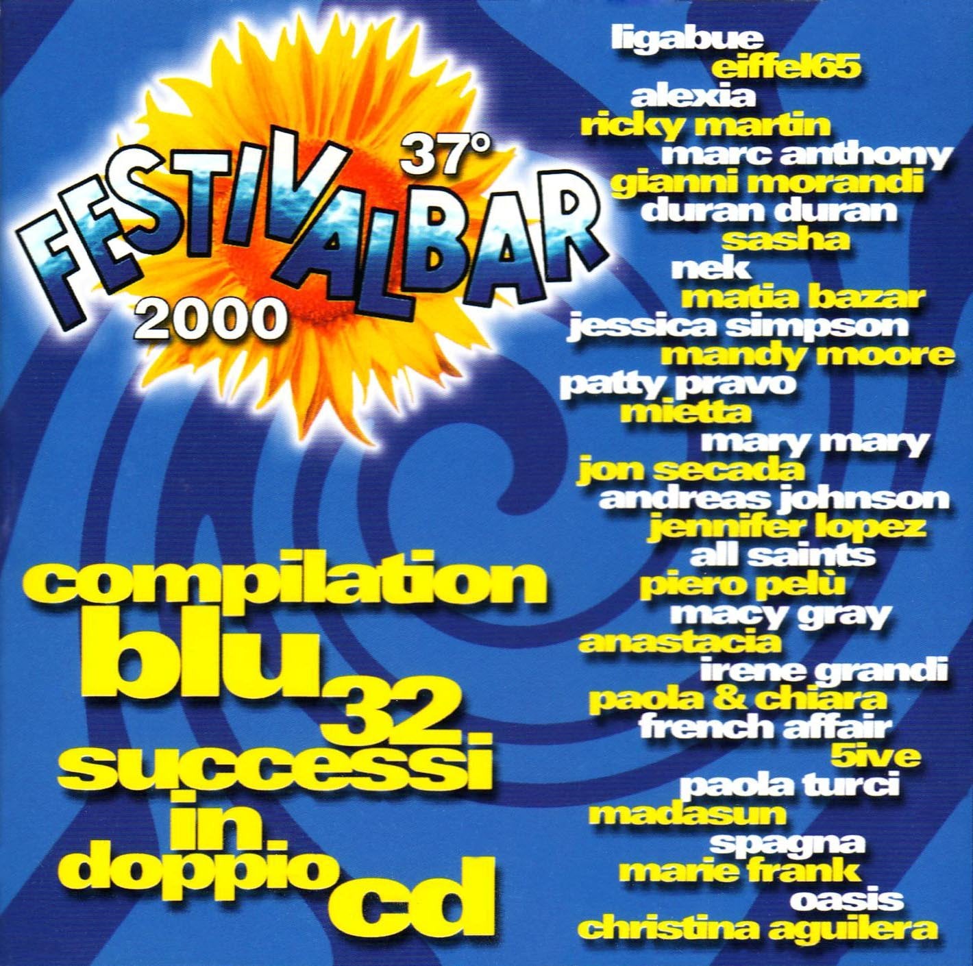 Festivalbar Italia Compilation 2000 cd