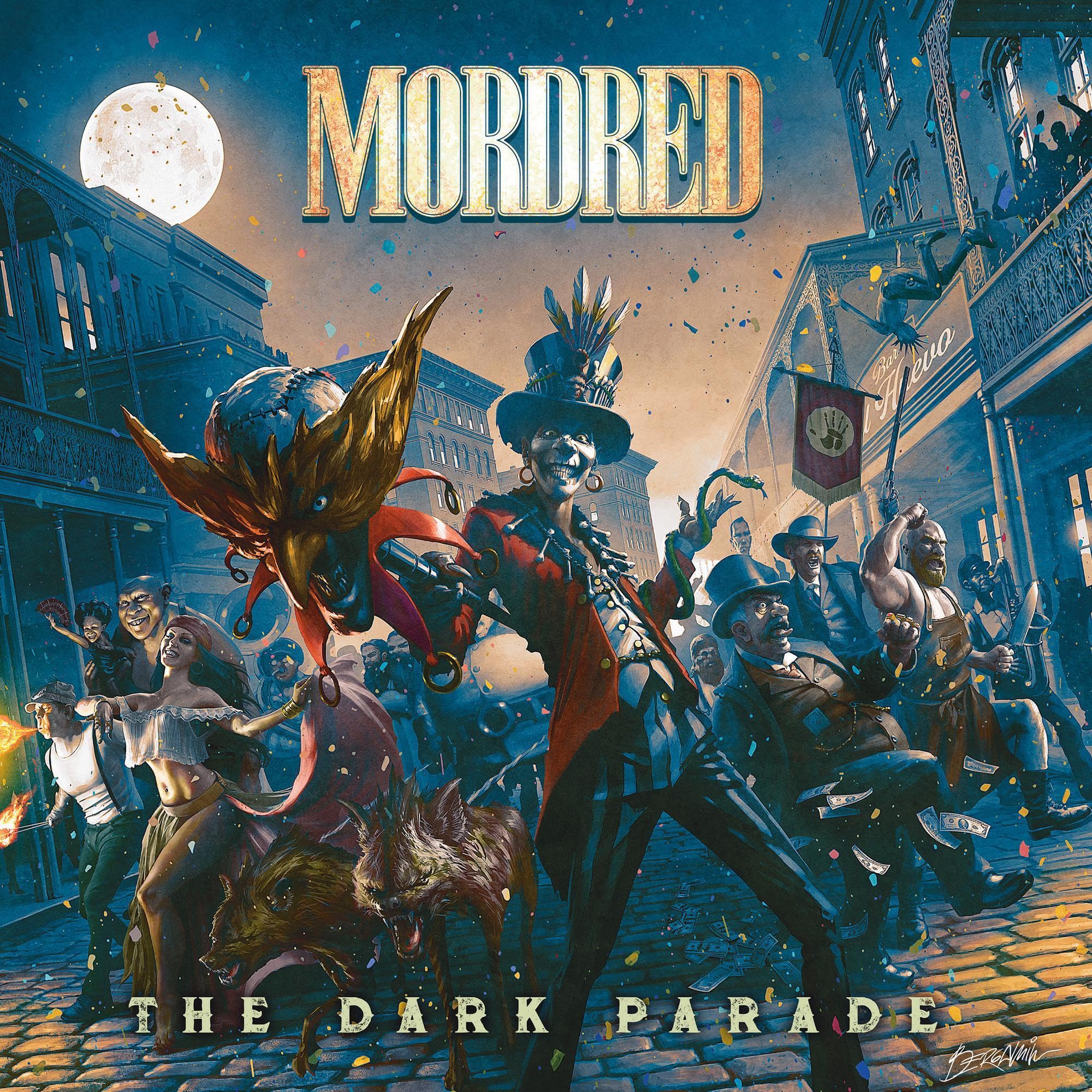 The Dark Parade - Black with red splatter vinyl Metal & Hardrock