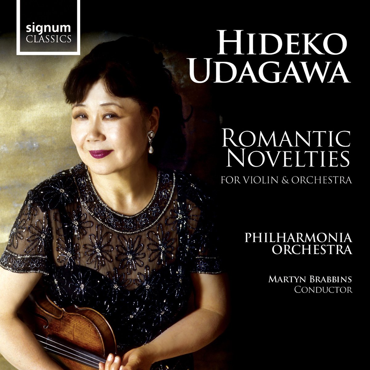 Romantic Novelties For Violin & Orchestra cd