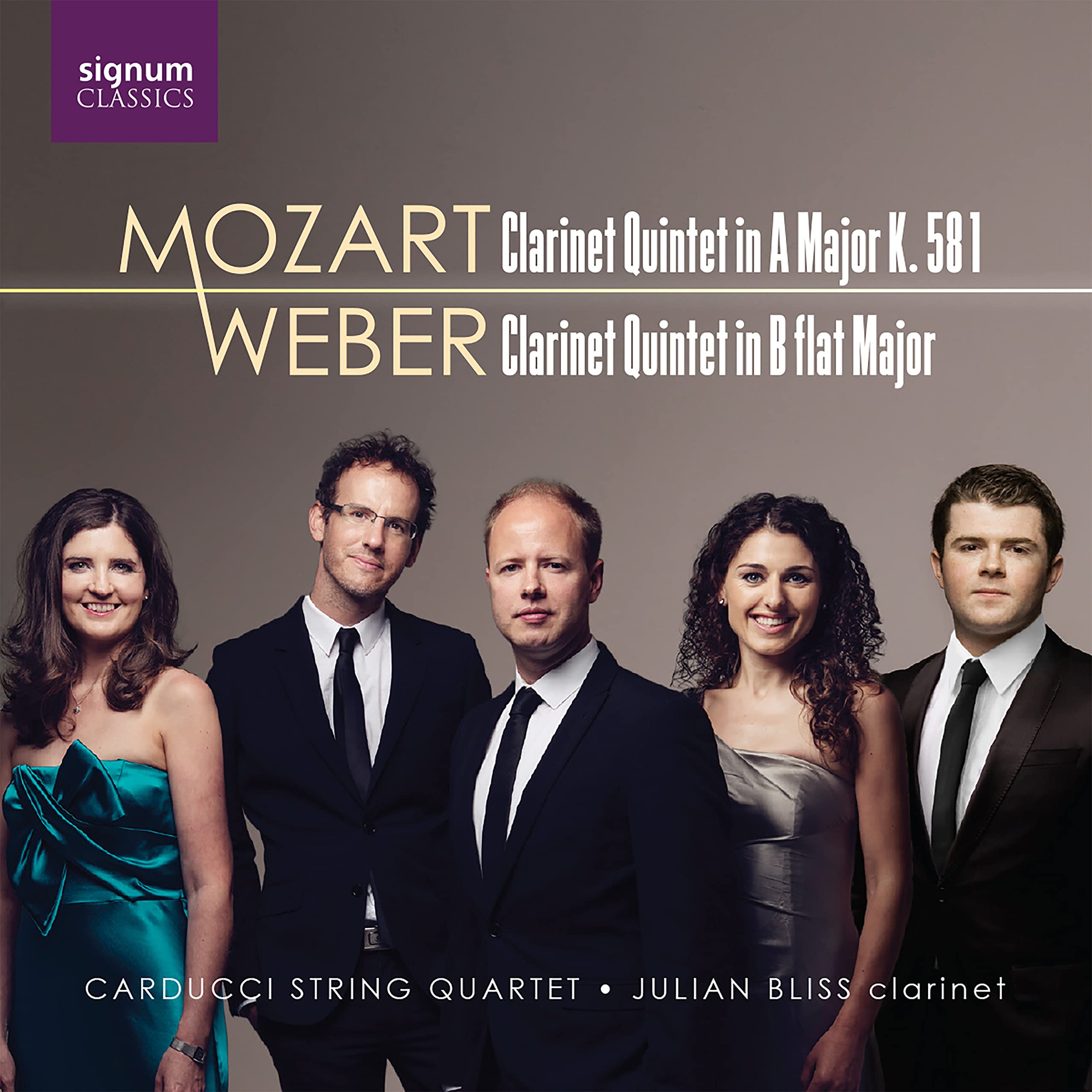 Weber/Mozart: Klarinettenquintette Classical