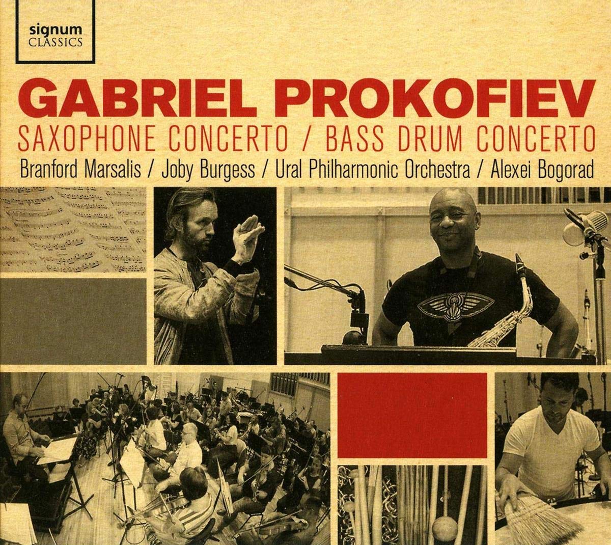 Saxophone Concerto/Bass Drum Concerto Classical