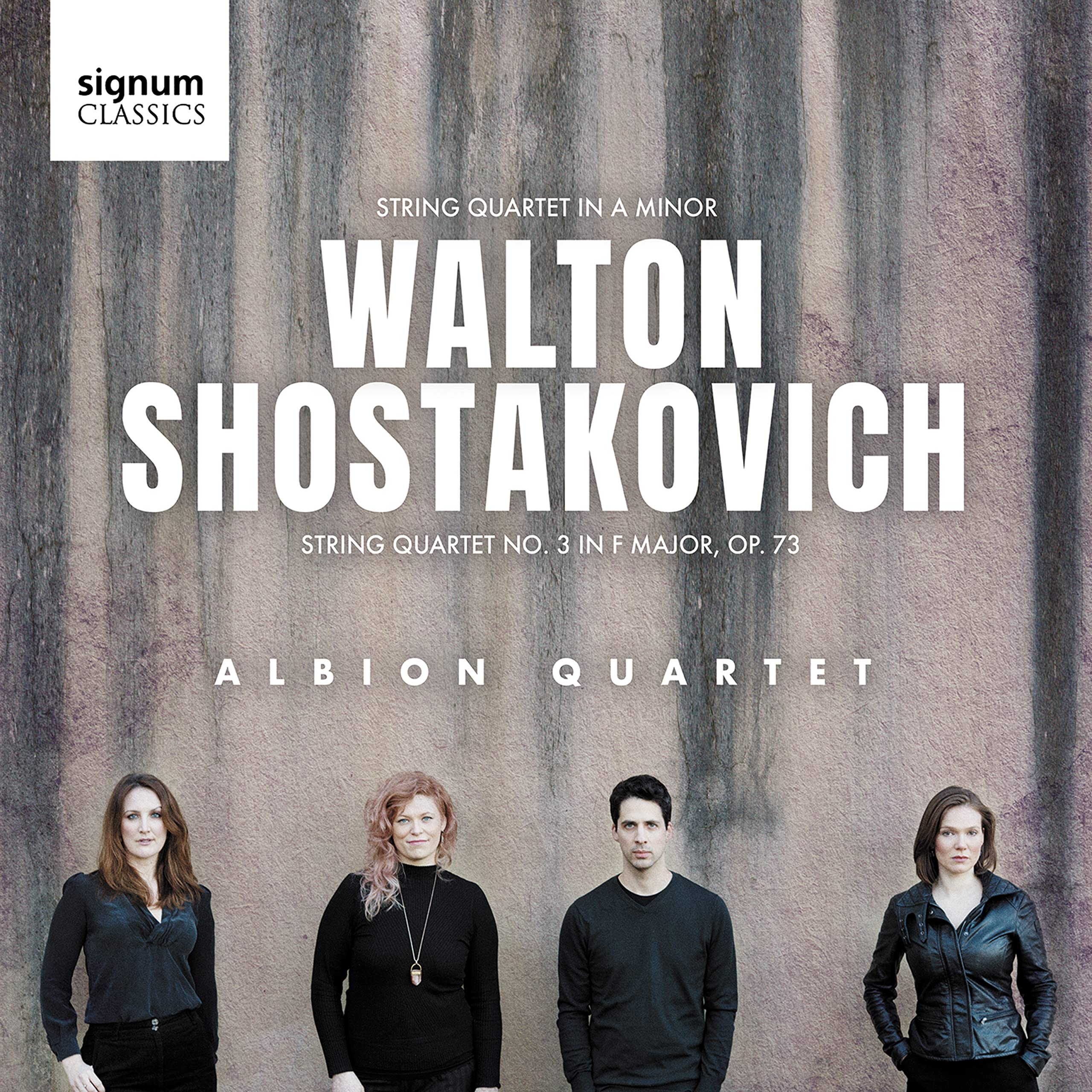 Walton/Schostakowitsch: Streichquartett in a-Moll / Streichquartett in F-Dur Classical