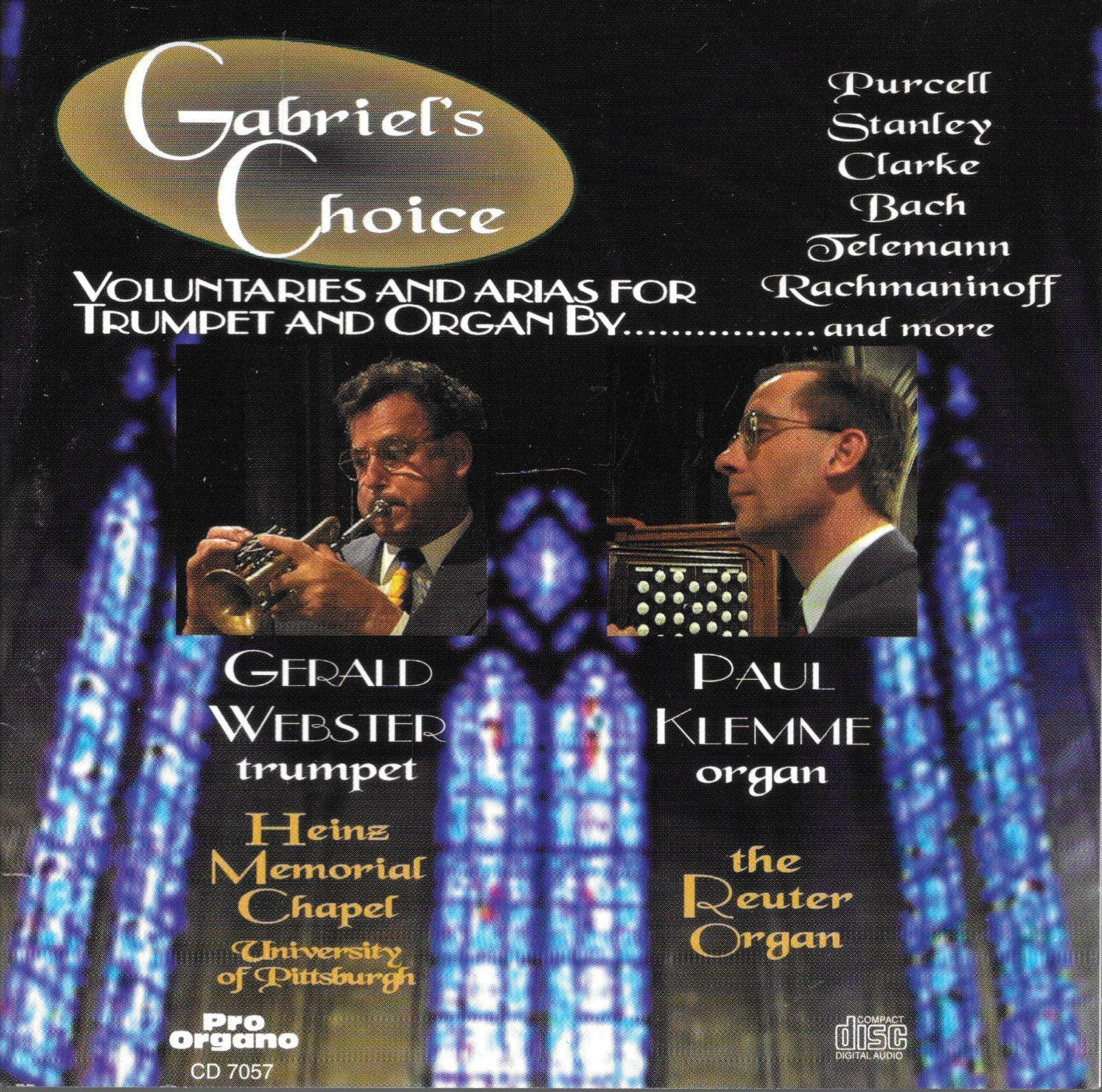 Gabriel's Choice: Music for Trumpet & Organ Classical