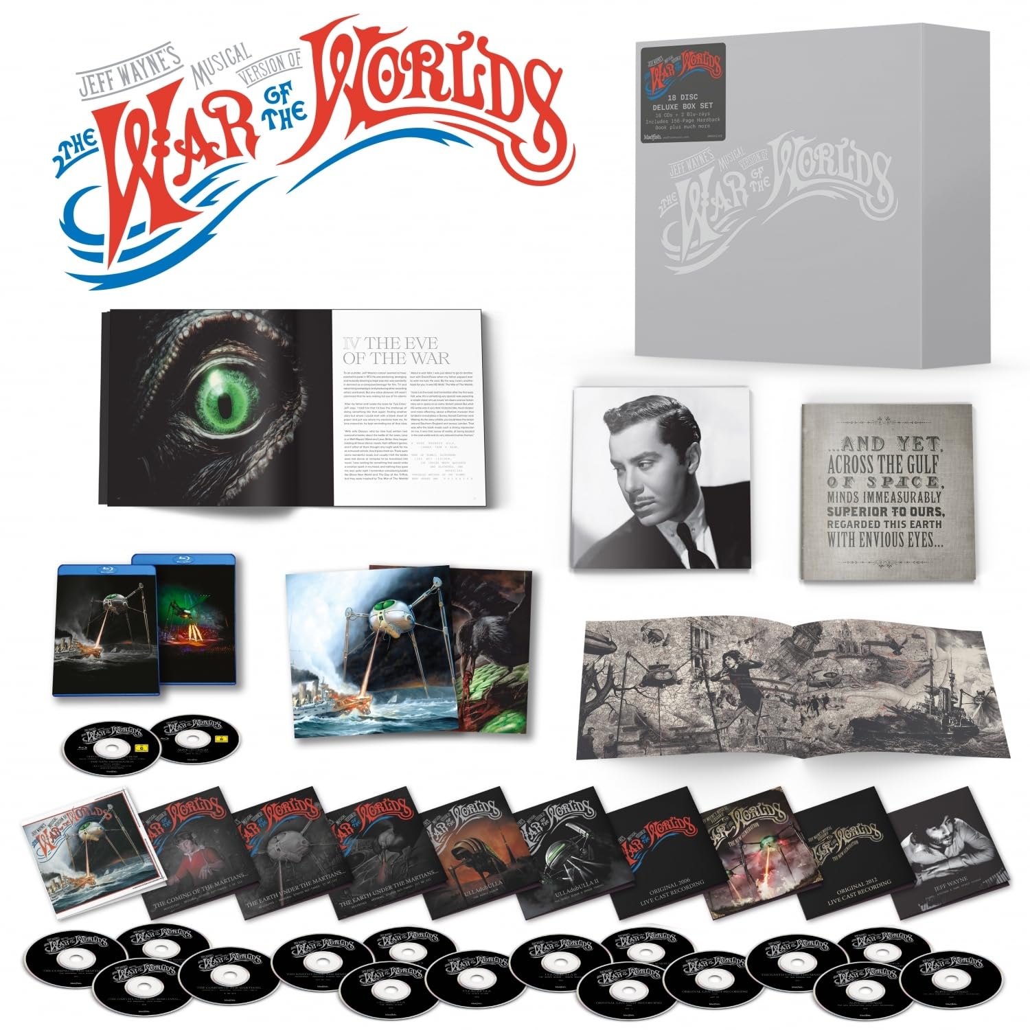 Jeff Wayne'S the War of the Worlds (16cd+2bd) Rock