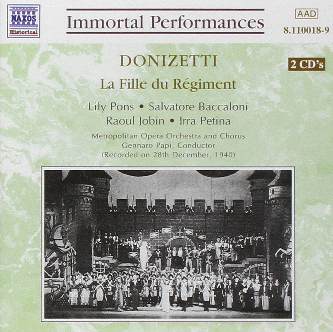 Donizetti: La Fille du Régiment (Gesamtaufnahme) (Live) (Aufnahme 28.12.1940) Other music genres