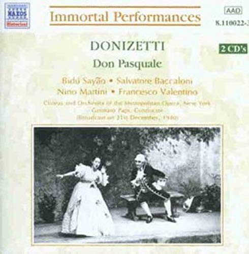 Donizetti: Don Pasquale (Gesamtaufnahme) (Aufnahme 21.12.1940) Classical