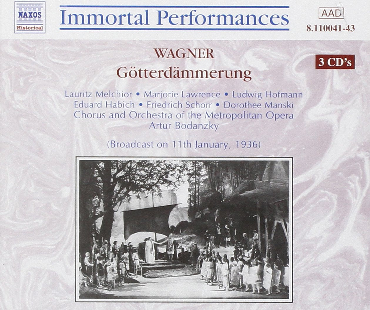 Wagner: Götterdämmerung (Gesamtaufnahme) (Live-Mitschnitt der Rundfunksendung vom 11.01.1936 mit Originalkommentaren von Milton Cross) Classical