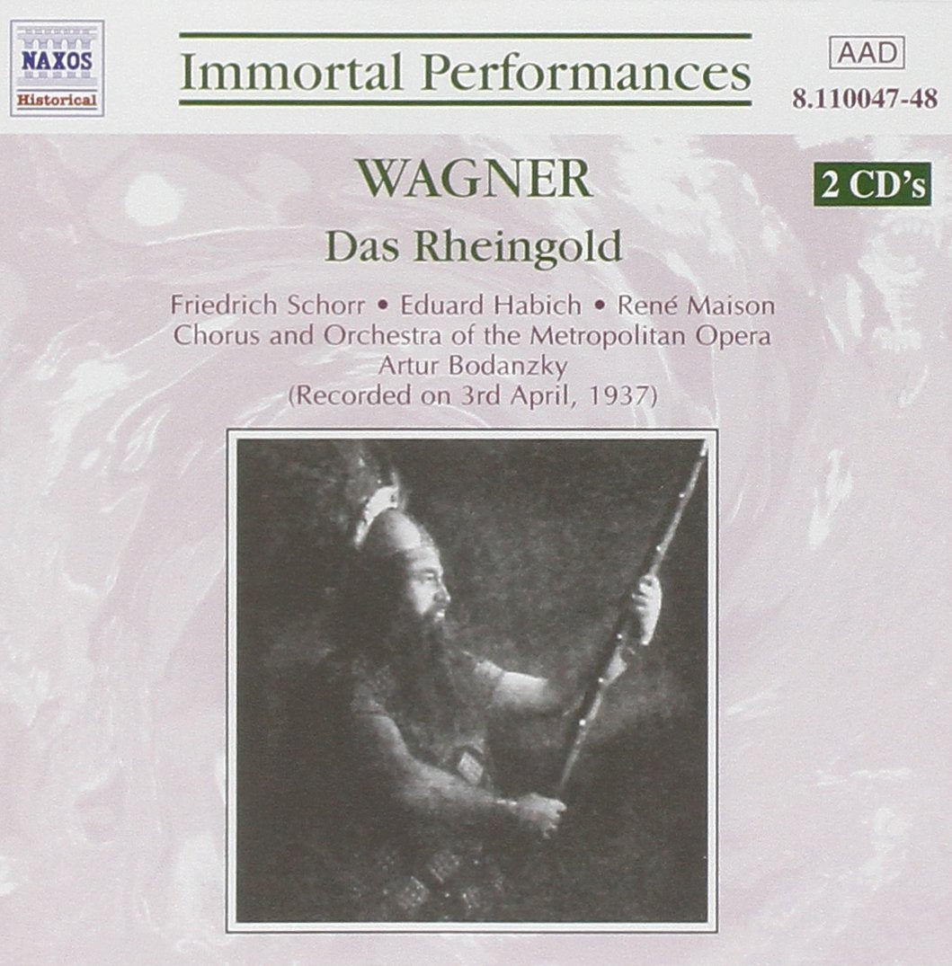 Wagner: Das Rheingold (Gesamtaufnahme) (Live-Mitschnitt der Rundfunksendung vom 03.04.1937 mit Originalkommentaren von Robert Woldrop) Classical