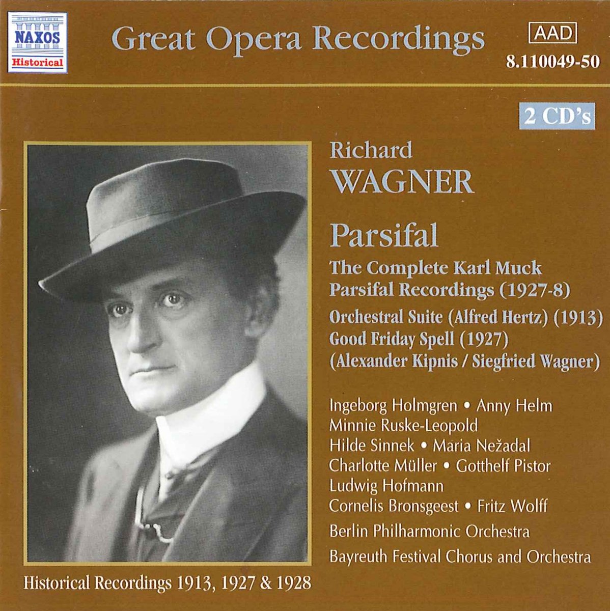 Wagner: Parsifal: The Complete Karl Muck Parsifal Recordings (1927 - 1928) / Orchestral Suite (Alfred Hertz) (1913) Classical