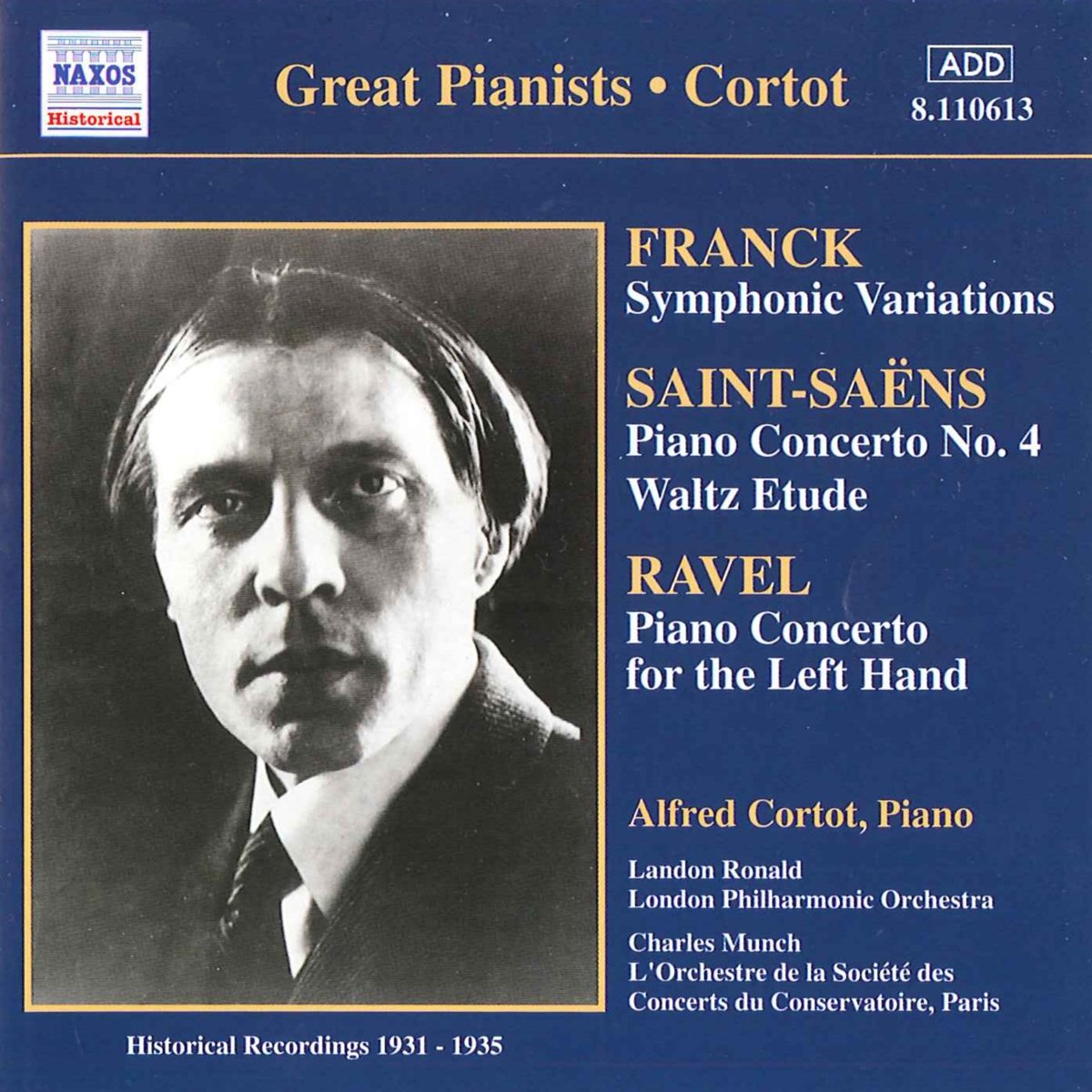 Franck Ravel Saint-Saens Classical