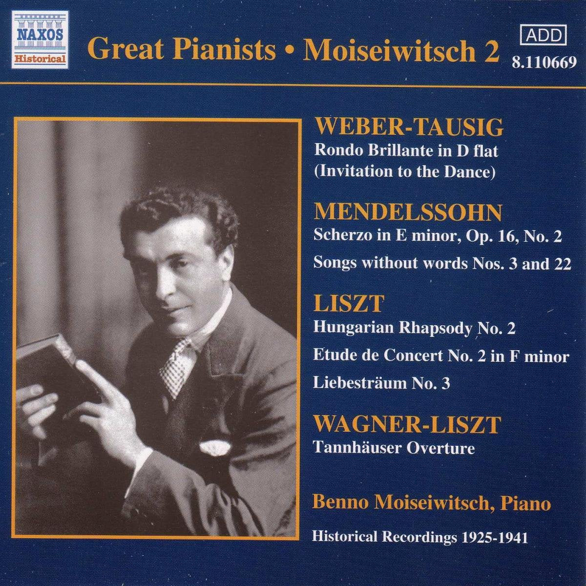 Weber-Tausig/Mendelssohn/Liszt Classical