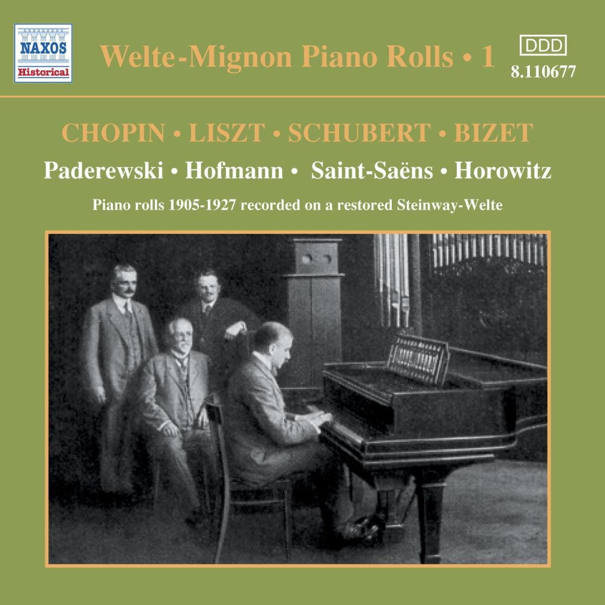 Product Image: Welte-Mignon Piano Rolls Vol.1