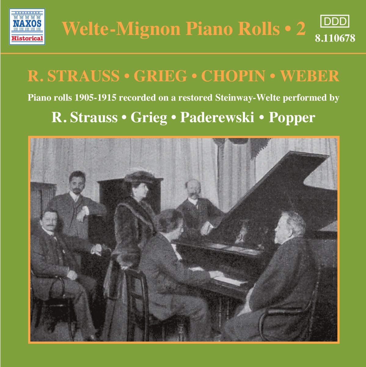 Welte-Mignon Piano Rolls Vol.2 Classical