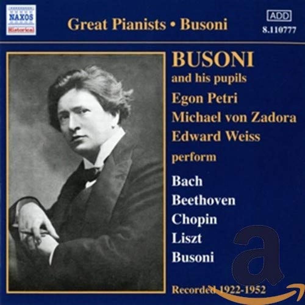 Busoni und Seine Schüler Classical