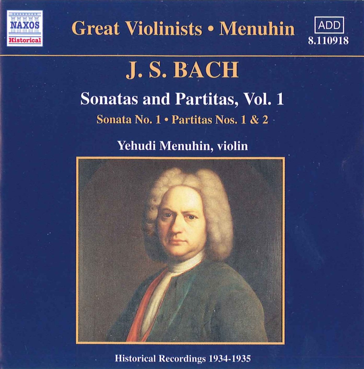 Sonaten und Partiten Vol. 1 Classical