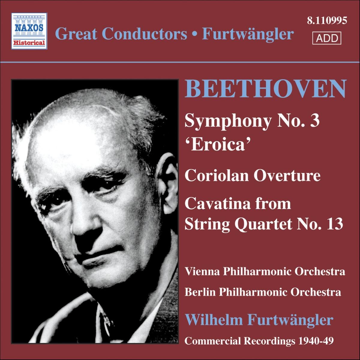Sinfonie 3/Coriolan-Ouvert Classical