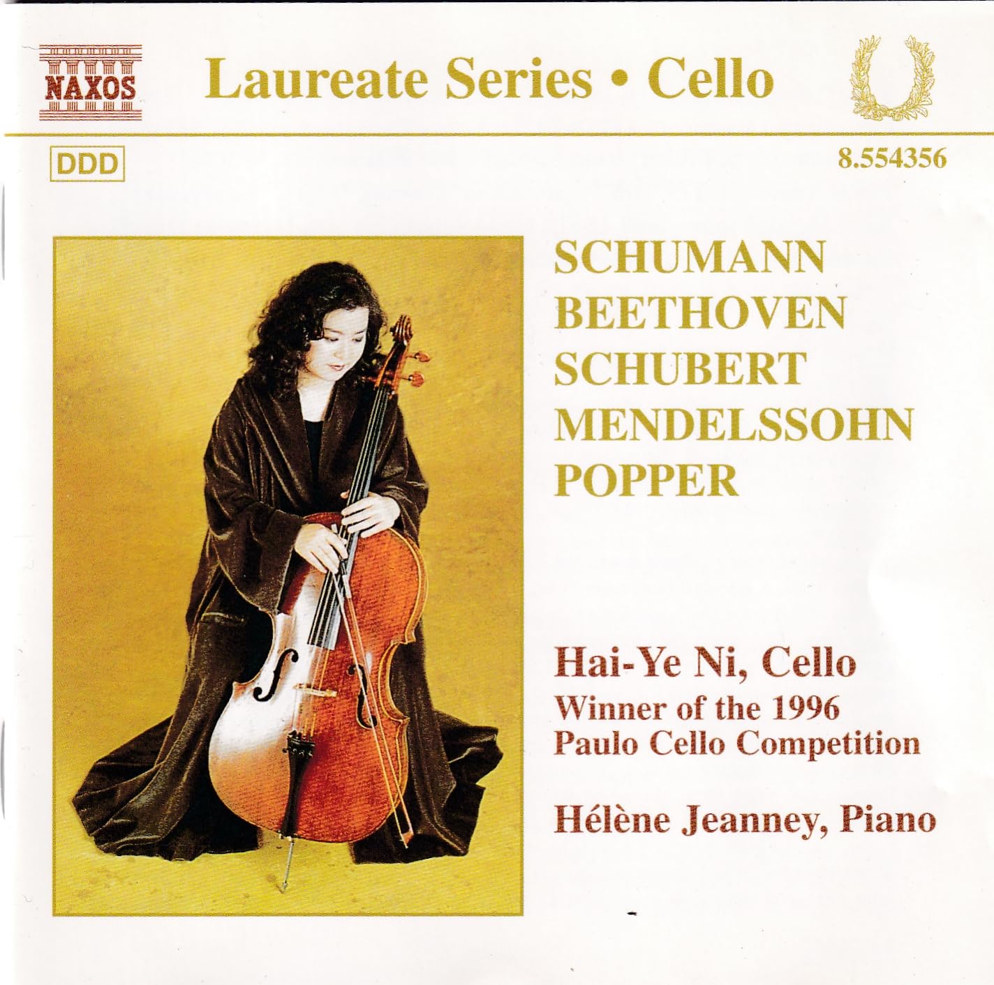 Winner Of The 1996 Paulo Cello Competition Classical