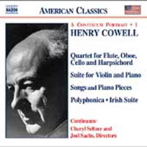 COWELL: Quartet / Violin Suite / Songs / Piano Pieces / Polyphonica / Irish Suite cd