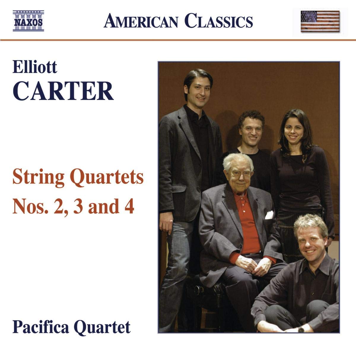 Elliott Carter : Quatuor à cordes n°2 - Quatuor à cordes n°3 - Quatuor à cordes n°4 cd