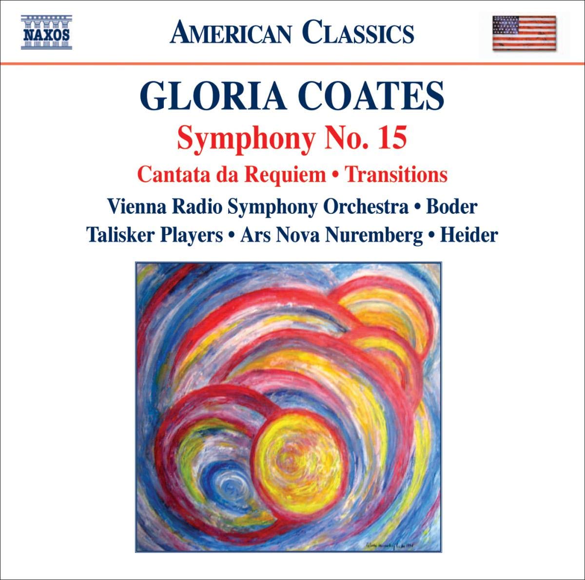 Gloria Coates: Symphony No. 15 / Cantata Da Requiem / Transitions cd