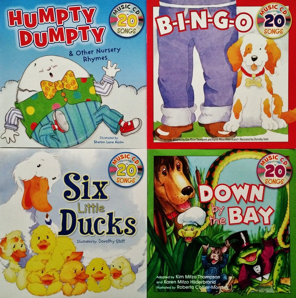 Down by the Bay ~ Sing-Along Book & Music Cd with 20 Songs Books