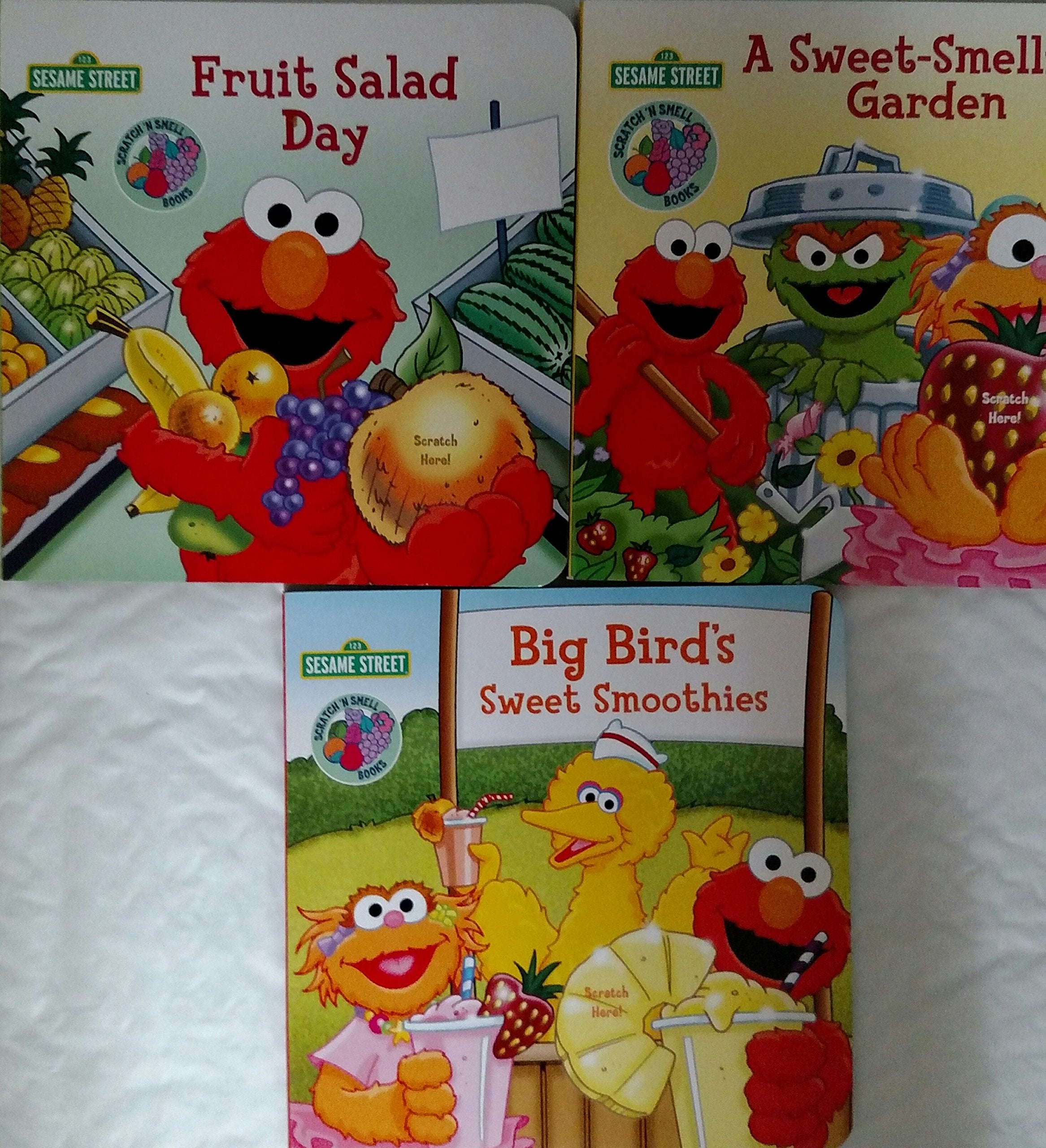 Sesame Street Scratch 'N Smell a Sweet Smelling Ga book