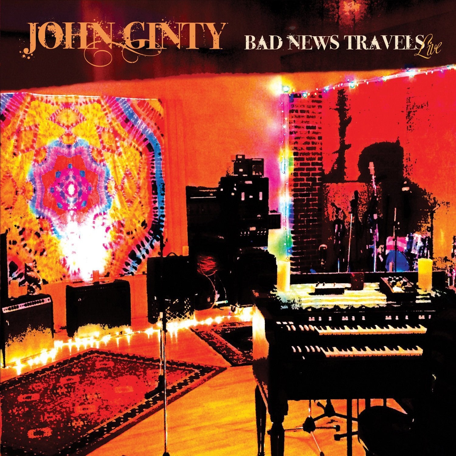 John Ginty - Bad News Travels (Live) Pop
