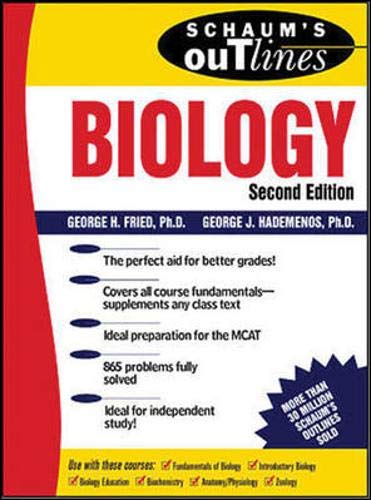 Schaum's Outline of Biology (Schaum's Outlines) Learning & Reference