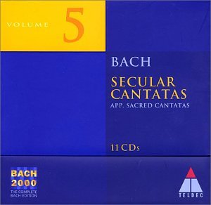 Bach 2000 Vol. 5 Weltliche Kantaten Classical