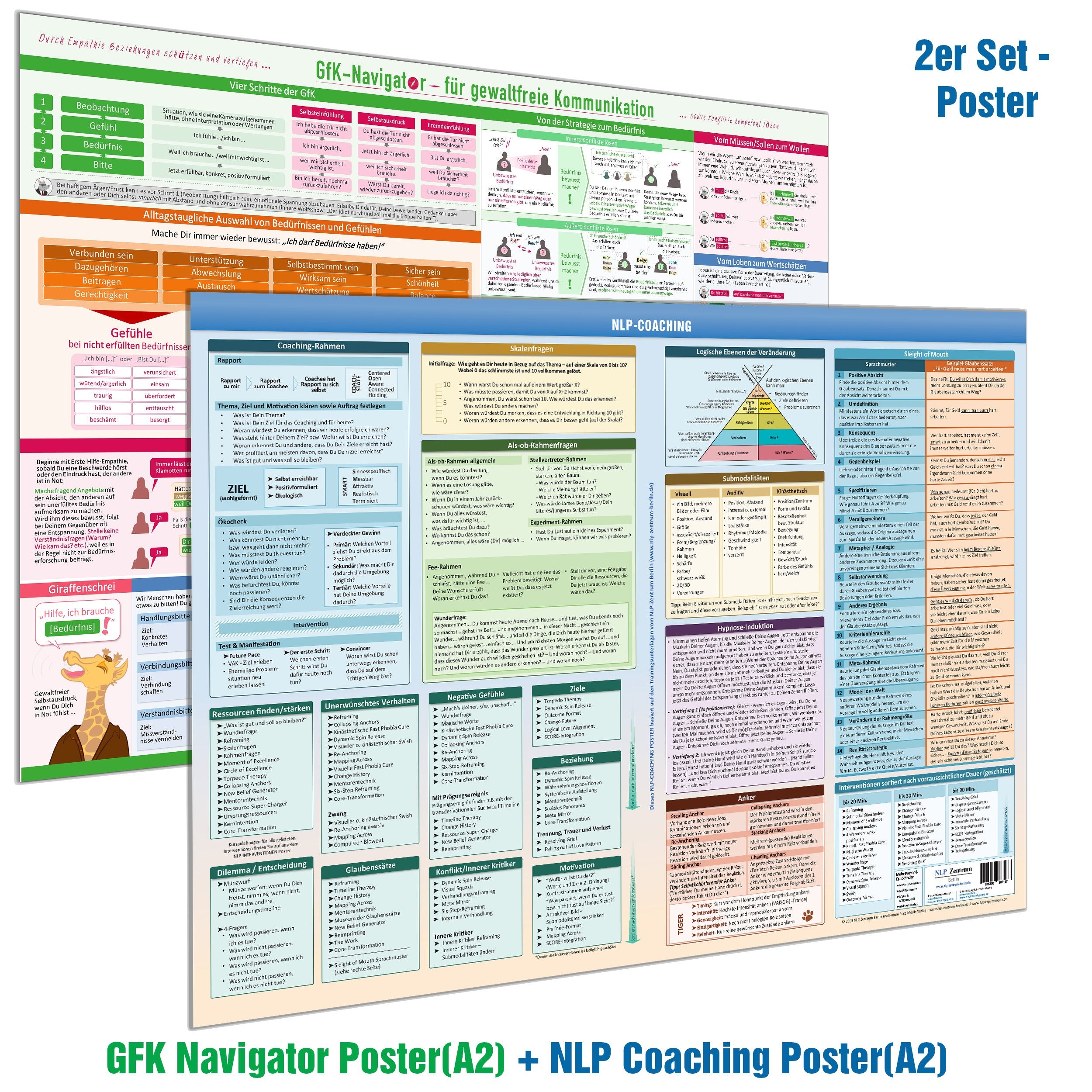 NLP-Coaching & GFK-Navigator Wandposter-Set (2024) – Beziehungen vertiefen und schützen - Konflikte kompetent lösen- Praktische ... Coach, NLP Practitioner und NLP Master (2020) book