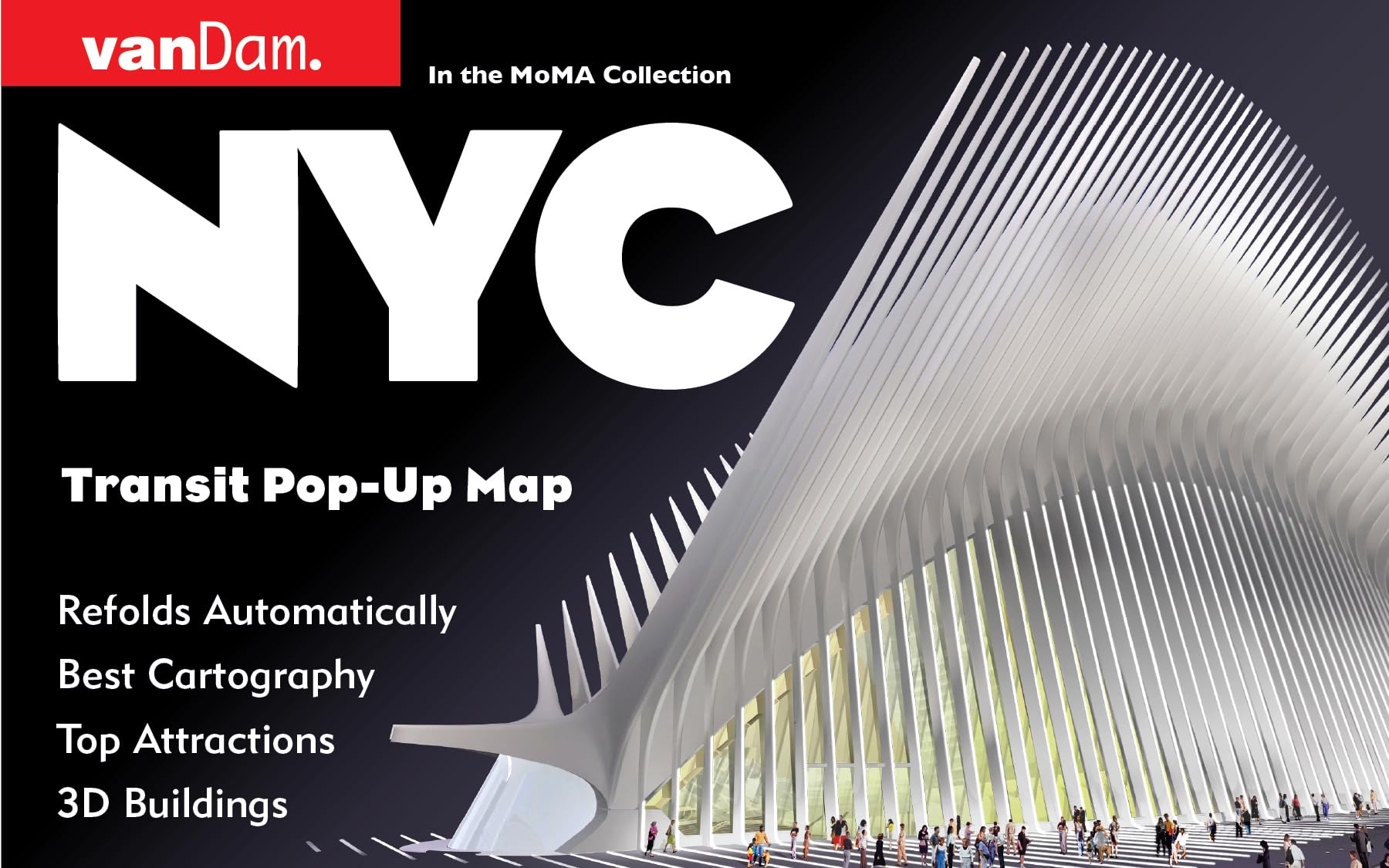 Vandam, NYC Subway (Unfolds/Pop-Up Series, Band 3) Leisure, Home & Garden