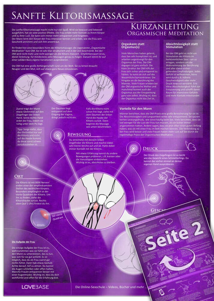 Sanfte Klitoris-Massage Kurzanleitung: Die sexuelle orgasmische Meditation (OM) - von “schneller und härter” zu “langsamer und verbundener” Social Sciences