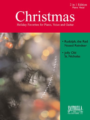 Christmas For Piano Voice & Guitar: 2 in 1 Sheet Music
