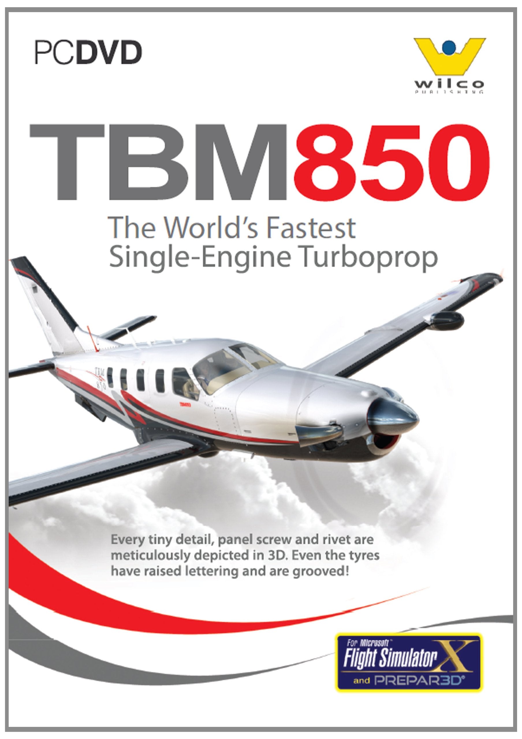 Socata TBM850 for FS2004 and FSX (PC DVD) PC