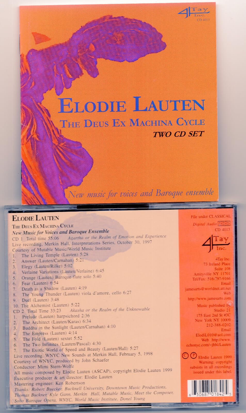Elodie Lauten - Deus Ex Machina Cycle, The Classical