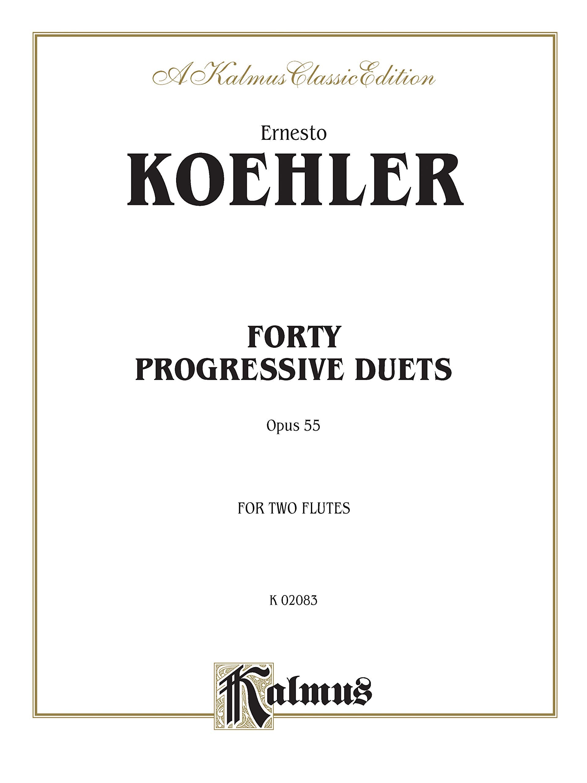Forty Progressive Duets, Op. 55 (Kalmus Classic Edition) Social Sciences