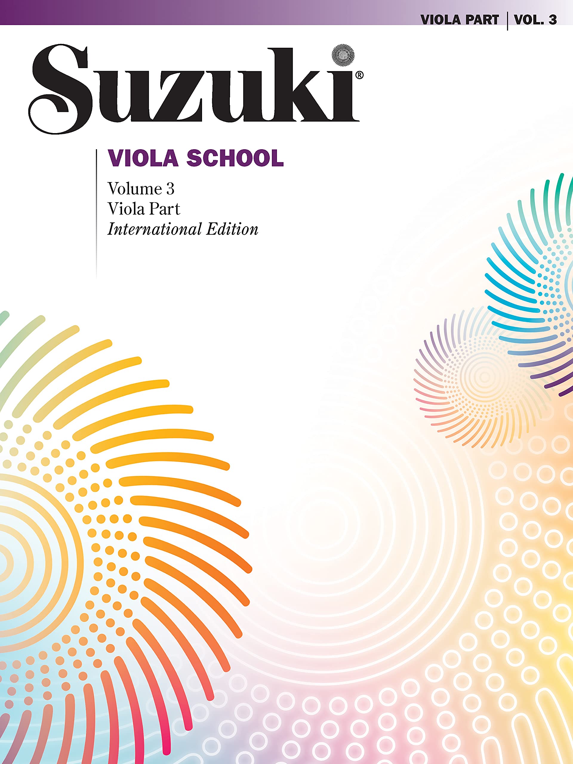 Suzuki Viola School Viola Part, Volume 3 Sheet Music