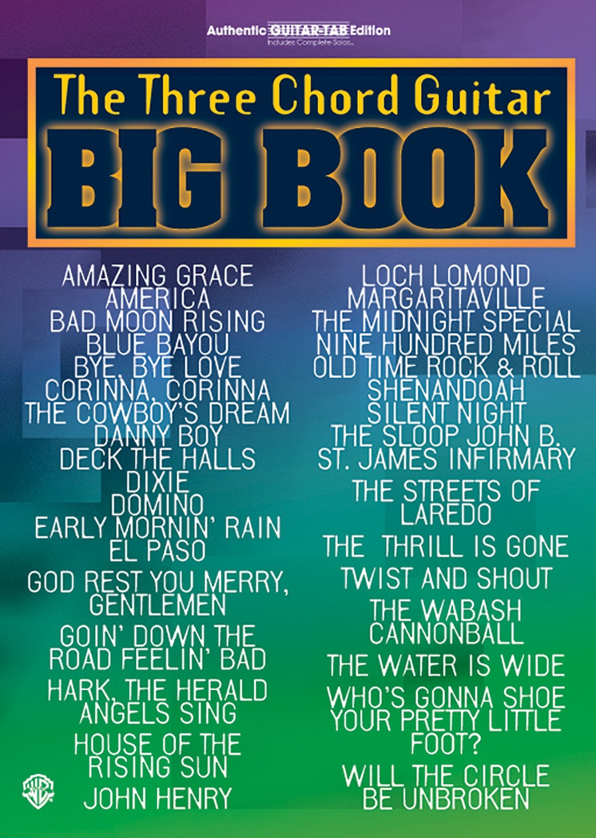 The Three Chord Guitar Big Book Sheet Music