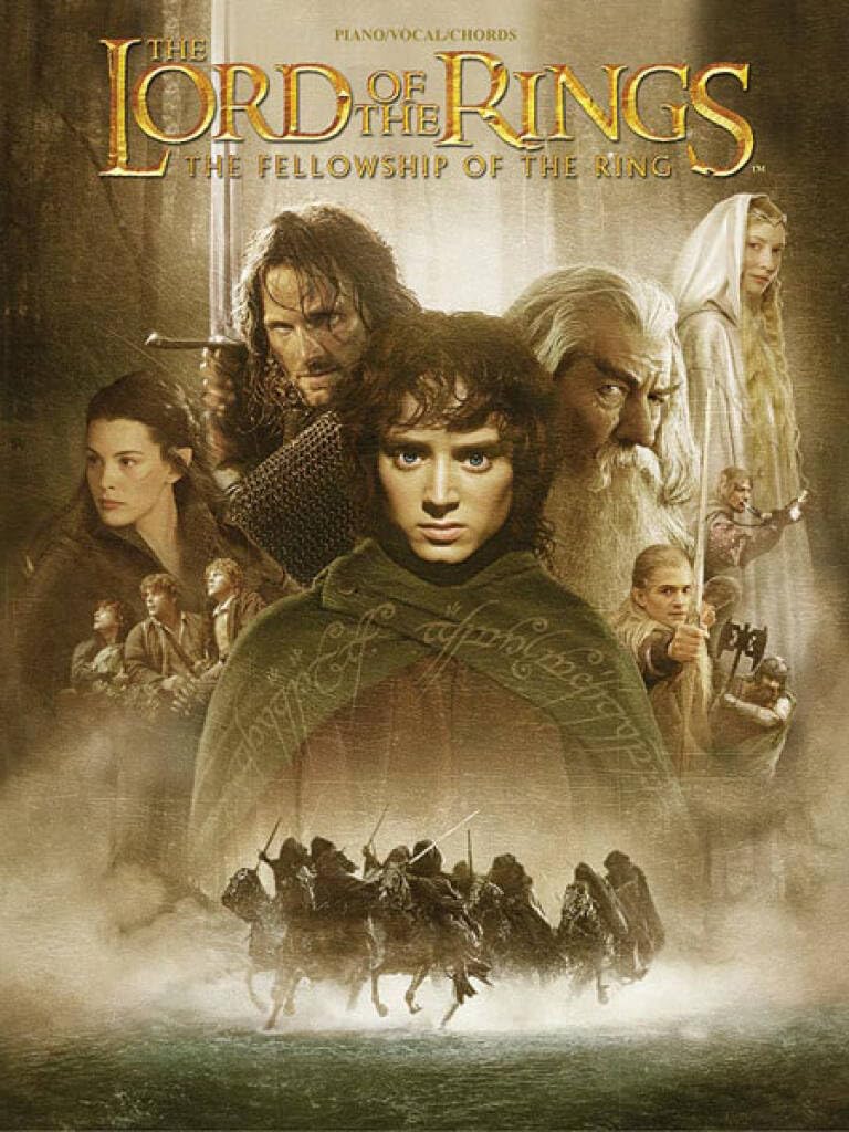 The Lord of the Rings: The Fellowship of the Ring: Piano / Vocal / Chords Sheet Music