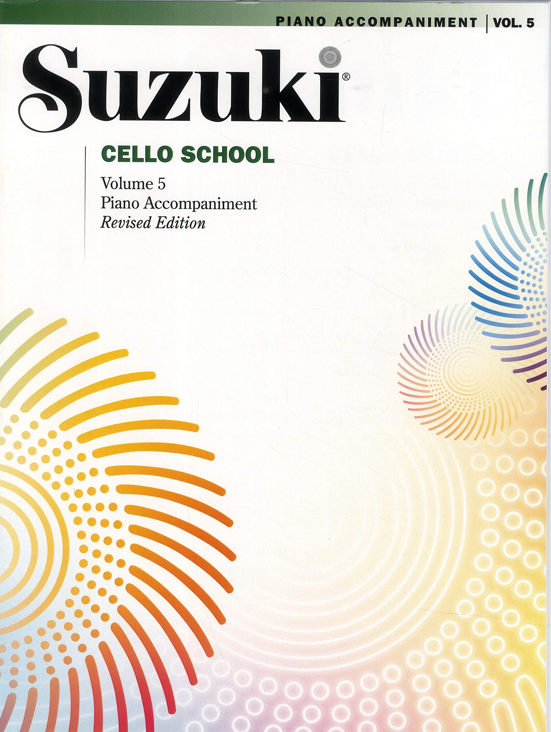 Suzuki Cello School Piano Accompaniment, Volume 5 (Revised) Sheet Music