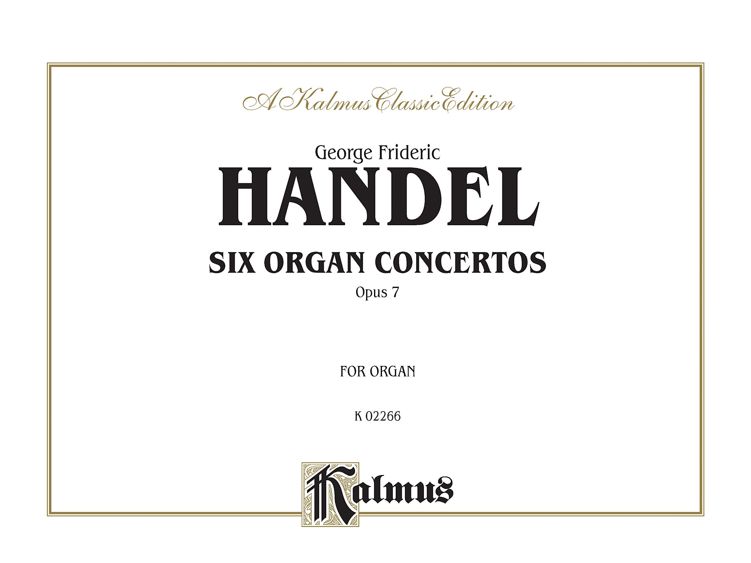 Six Organ Concerti, Op. 7 Social Sciences