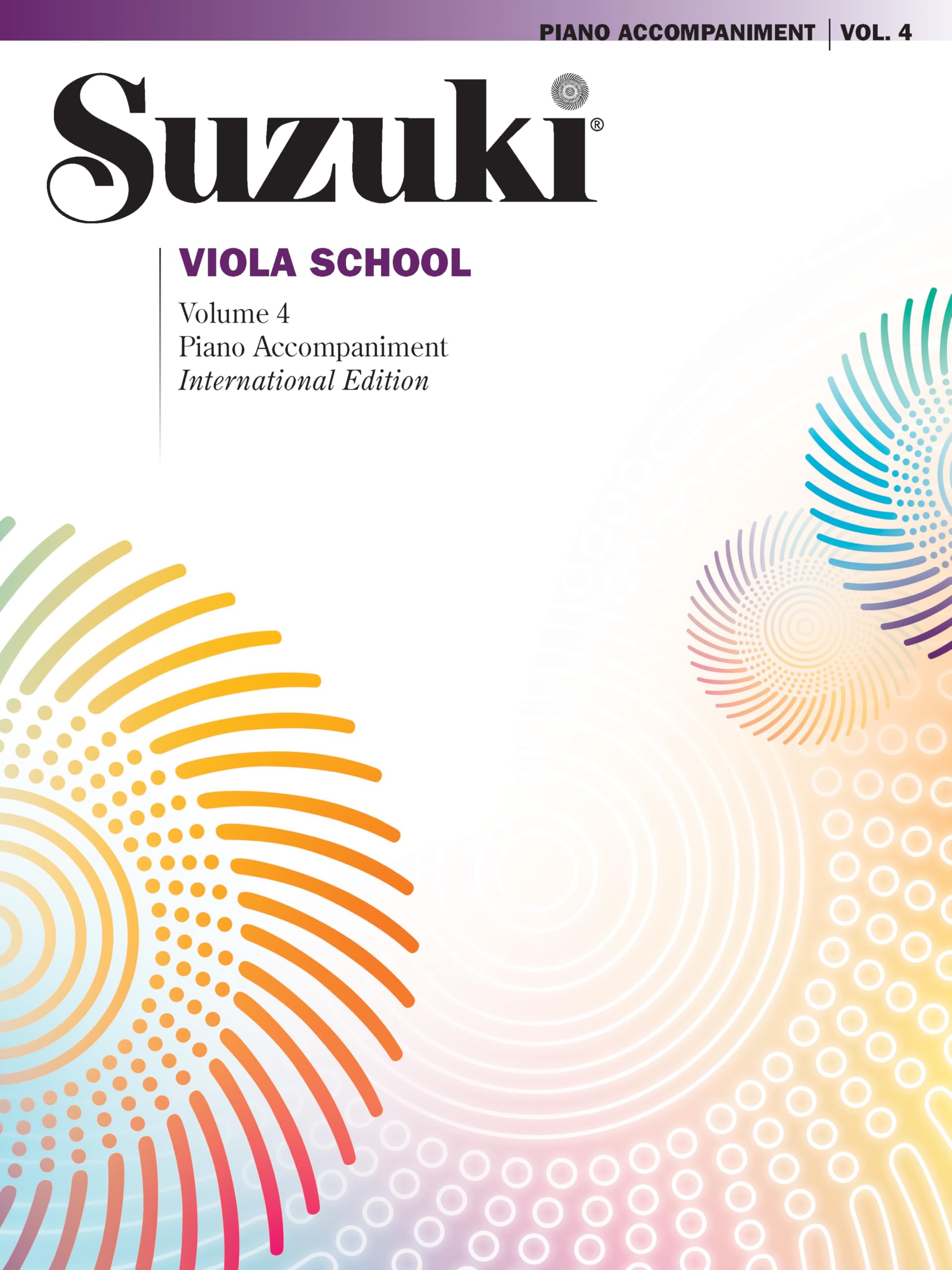 Suzuki Viola School Piano Accompaniment, Volume 4: Piano Accompaniments Sheet Music