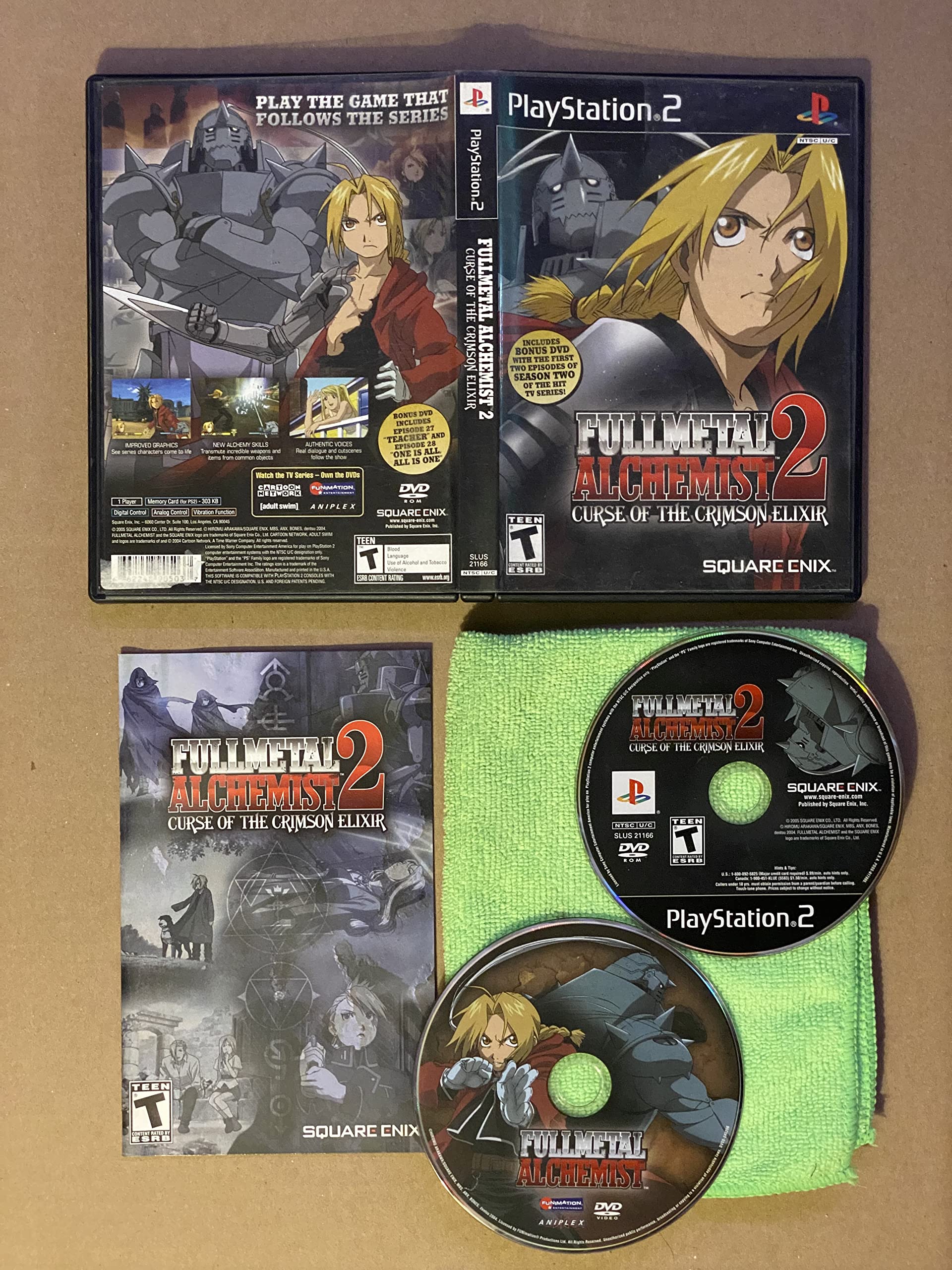 Fullmetal Alchemist 2 - Curse of the Crimson Elixir PlayStation 2