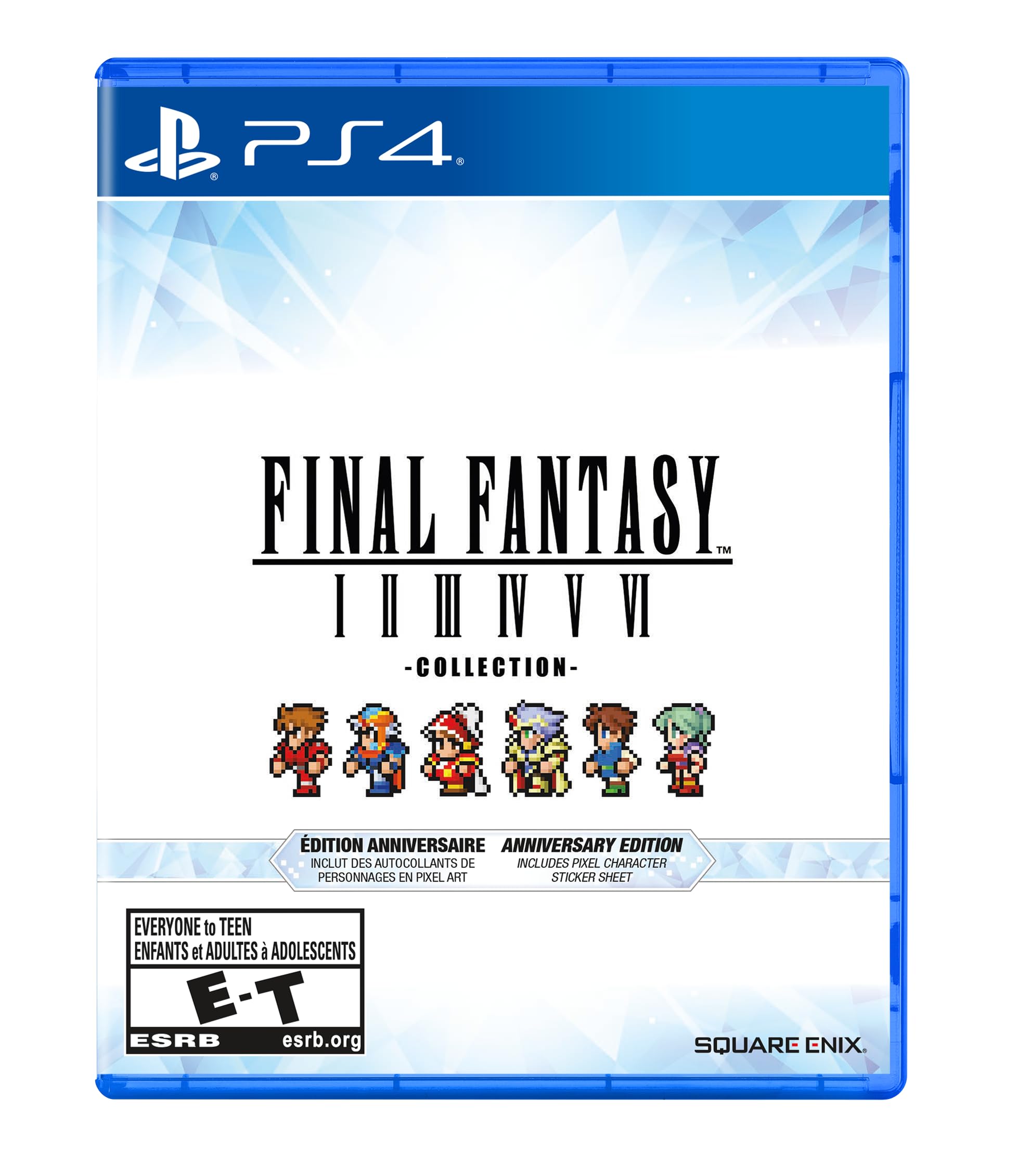 FINAL FANTASY I-VI Collection Anniversary Edition - 2024 PlayStation 4