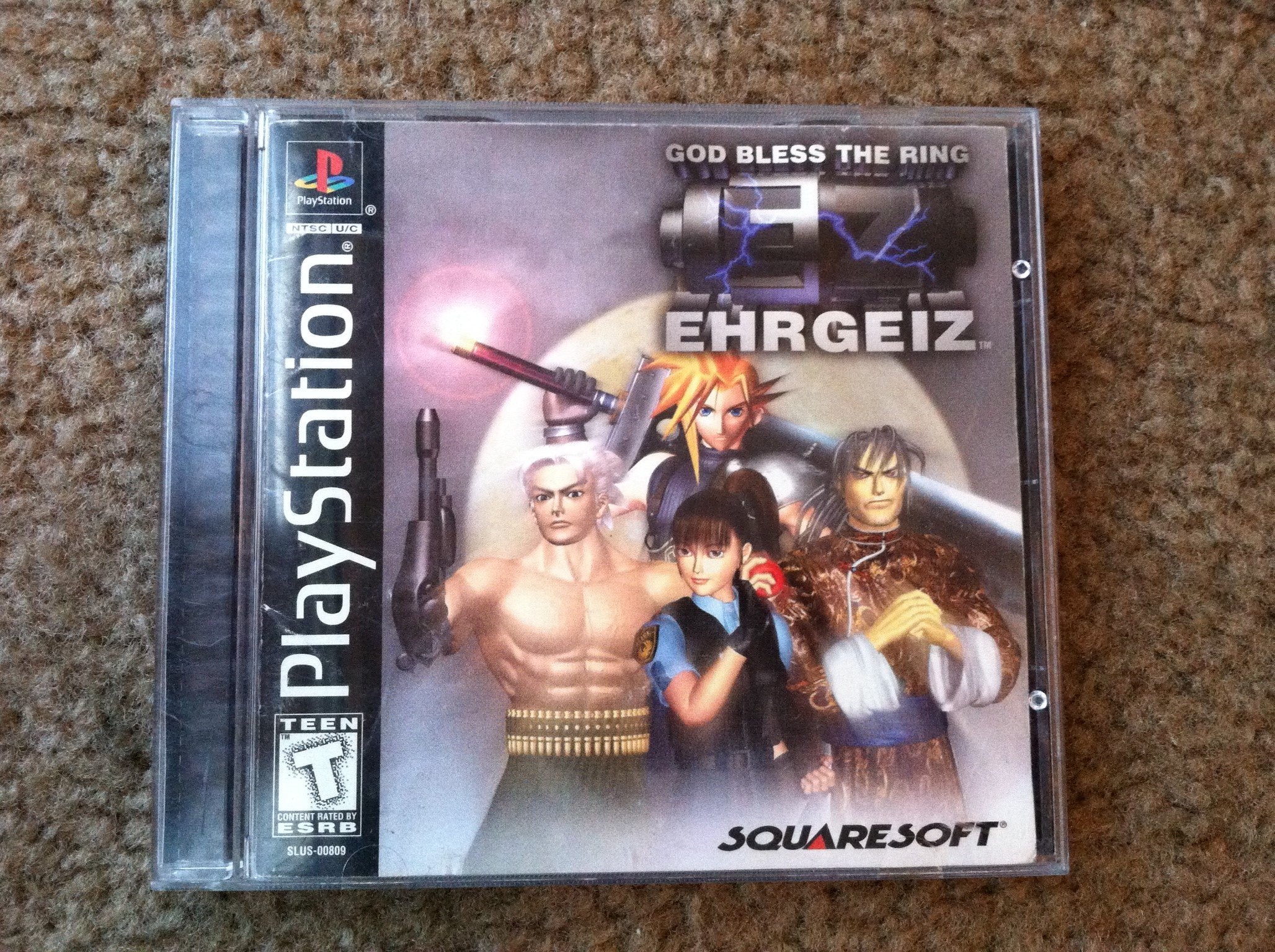 Gebraucht: Ehrgeiz - God Bless The Ring (US - NTSC / U/C Version) - Playstation 1 PC