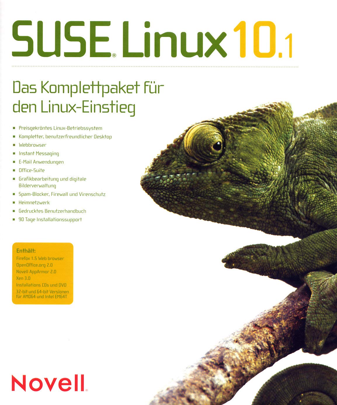 Product Image: Suse Linux 10.1 Komplettpaket